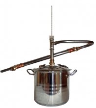 DESTILLIERMEISTER-ECO-H11 Stainless-Steel Distillery with Counte