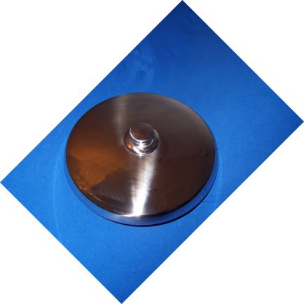 (Bild für) Edelstahl-Topfdeckel für Töpfe mit Ø 28 cm Innendurchm - zum Schließen ins Bild klicken